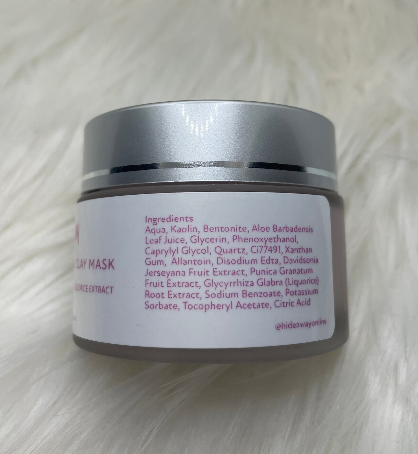 Australian Pink Clay Mask & Brush