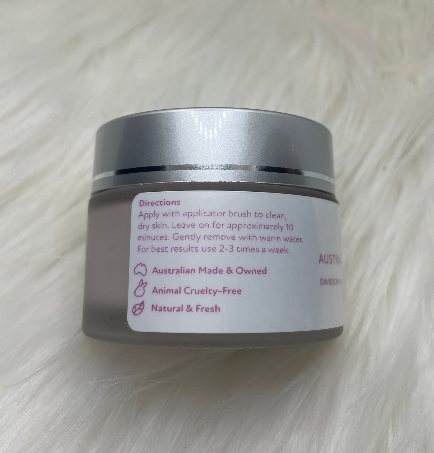 Australian Pink Clay Mask & Brush